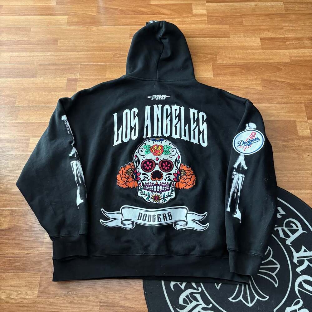 Pro Standard MLB Los Angeles Dodgers Rib Cage Men's Hoodie
